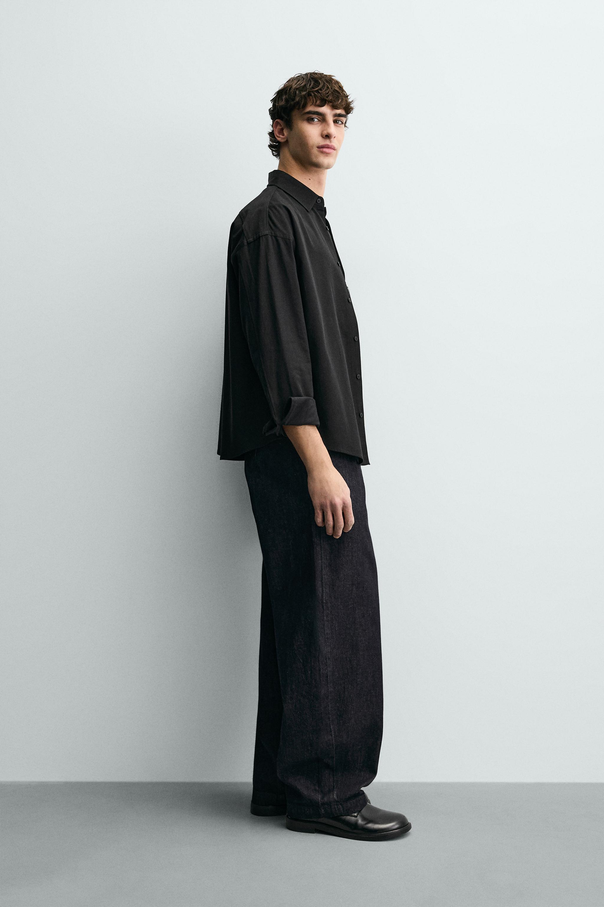 RELAXED FIT FLOWY SHIRT